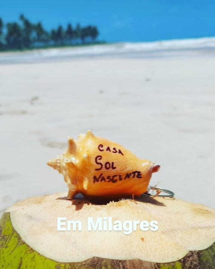 Casa Sol Nascente Villa São Miguel dos Milagres Exteriör bild